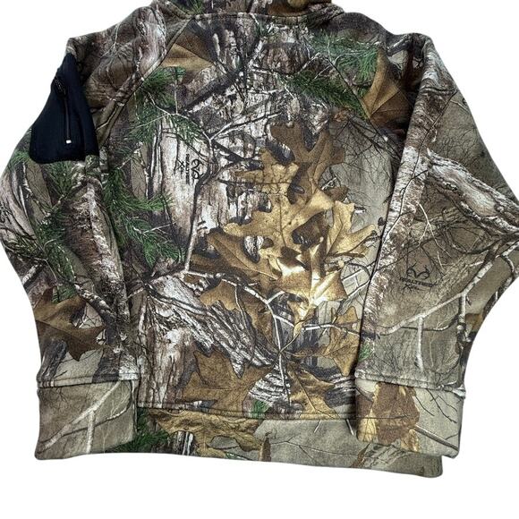 Realtree Xtra Youth Camo Fleece Hoodie L 10–12 Hunting Outdoor Pullover - Picture 9 of 10